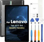 LCD-Display f&uuml;r Lenovo Tab M10 LCD Display f&uuml;r Lenovo Tab M10 3rd Gen TB328FU TB328XU TB328 Ersatzbildschirm Digitalizer Touchscreen Montage mit Werkzeugen, Schwarz