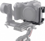 Hersmay vertikaalne statiiv Arca Swiss Quick Release Plate EOS R7 L-Bracket Plate L Angle Canon EOS R7 kaamerale, mis &uuml;hildub DJI Ronin RS2 RS3 Pro RSC 2ga