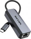 WAVLINK USB C Ethernet adapter 5G, 5G Ethernet adapter s&uuml;learvutile, &uuml;hildub C-t&uuml;&uuml;pi seadme ja v&otilde;rgu vahel MacBook, XPS, iPad Pro-USB3.1 Gen 2 n&otilde;utavaks