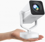 Kaasaskantav miniprojektor - Full HD 1080P toetusega | Auto Keystone korrektsioon | 270&deg; p&ouml;&ouml;ramine Kaasaskantav kodukino projektor Bluetooth WiFi6 AKATUO nutikas videoprojektor telefonile/TV-pulgale/v&auml;ljakule