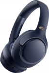 QCY H3 ANC Bluetooth k&otilde;rvaklapid &uuml;le k&otilde;rvade, h&uuml;briidsed aktiivse m&uuml;rasummutusega k&otilde;rvaklapid, k&otilde;rglahutusega heli, 60H aku, Bluetooth 5.4, EQ rakenduses, mitme punkti &uuml;hendus (sinine)
