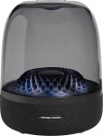 Harman Kardon Aura Bluetooth Box mustas v&auml;rvitoonis - 360-kraadise heliga kaasaskantav Bluetooth-k&otilde;lar