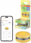 Osram Smart Macaron Bluetooth-k&otilde;lar p&ouml;&ouml;rleva v&auml;rvilise valguse, muusika s&uuml;nkroonimise ja rakenduse taimeriga - 3 režiimi, stereopaaride &uuml;hendamine, kollane