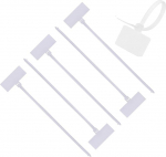 TERF&reg; 100 St&uuml;ck nat&uuml;rliche wei&szlig;e Markierungs-Kabelbinder, 110 mm x 2,5 mm, Premium-Nylon-Draht-Kabelbinder, sicherer selbstschlie&szlig;ender Mechanismus, Etiketten, B&auml;nder f&uuml;r Zuhause, B&uuml;ro, Werkstatt