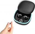 TWS traadita Bluetooth 5.4 v&auml;ikesed n&auml;htamatud mini k&otilde;rvaklapid In-Ear ENC m&uuml;ravastased pehmed k&otilde;rvaklapid mikro k&otilde;rvaklapid v&auml;iksematele k&otilde;rvadele peidetud pisikesed k&otilde;rvaklapid mikrofoniga iPhone'ile