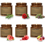 6 l&otilde;hnak&uuml;&uuml;nla kingitus naistele, l&otilde;hnak&uuml;&uuml;nla komplekt, looduslik sojavaha aroomiteraapia k&uuml;&uuml;nal, kinkekomplekt emale, j&otilde;ulud, s&uuml;nnip&auml;ev, vannituba, jooga, looduslikud l&otilde;hnad, kauakestev atmosf&auml;&auml;r