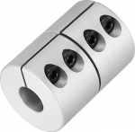 hankekaart 8 kuni 12 mm Wellenkupplung, 45 mm pikkus, 32 Durchmesser, Klemmwellenkupplung, Aluminiumlegierung, Gelenkverbinder, Schrittmotor-Kupplung f&uuml;r 3D-Drucker, CNC-Maschinen, DIY-Encoder