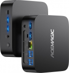 ACEMAGICIAN K1 Mini PC, AMD Ryzen Embedded R2544 (kuni 3,7 GHz), In11 Pro, 16GB DDR4 512G SSD mikrolauaarvuti, HDMI + DP + Type-C, USB3.2