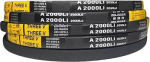 Dreiecks-Keilriemen, mechanischer Industrie-Antriebsriemen, metrische suurus A-380 mm-600 mm(Li 600mm)