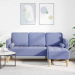Diivanikomplekt koos Kissen Jeans blau pol&uuml;ester,29.3kg,42001923