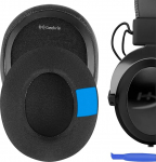 Geekria Sport Cooling Gel asendusk&otilde;rvapadjad HyperX Cloud Stinger/Cloud Flight/CloudX/Cloud II/Cloud III/Cloud Alpha/Cloud Core/Mix k&otilde;rvaklappide k&otilde;rvapadjadele (must)