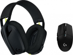 Logitech G305 traadita m&auml;nguhiir, Hero 12K andur ja G435 traadita m&auml;nguh&auml;&auml;l, Bluetooth ja sisseehitatud mikrofon, kerge, Lightspeediga, PC/Mac, must
