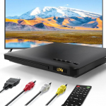 DVD-m&auml;ngija telerile koos HDMI-ga, k&otilde;ik piirkondlikud DVD-m&auml;ngijad NTSC/PAL s&uuml;steemiga, CD-m&auml;ngija koduse stereos&uuml;steemi jaoks, HDMI/RCA-kaabel kaasas, kaugjuhtimispult (ilma patareita)