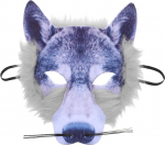 POPETPOP hundimask Halloween: Realistlik pluusist loomamask t&auml;iskasvanutele ja lastele - pehme hundimask cosplay, karneval, fancy dress, teemapidu - hingav ja mugav.