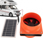 Solarbetriebener Ventilator, solarbetriebener Dachventilator, leise, 50 W, solarbetriebener Dachbodenventilator f&uuml;r Toiletten, Toiletten, Schornsteine