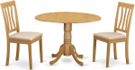 East West DLAN3-OAK-C S&ouml;&ouml;gitoakomplekt kuldne