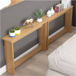Schmaler Sofatisch f&uuml;r Wohnzimmer - langer Eingangstisch mit Ablage, multifunktsionaalne Skinny-Konsool f&uuml;r Schlafzimmer, Flur, Foyer (150 x 20 x 65 cm)