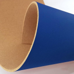 QNDUGJFER Korktafelrolle, gro&szlig;e Korktafeln f&uuml;r W&auml;nde, B&uuml;ro, Schule, Zuhause, Wanddekoration, Pinnwand, Selbstklebende DIY-Korkplattenrolle, Message Vision Board (Farbe: Blau, Gr&ouml;&szlig;e: 1,22 x 3,28 m/48