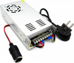 F80CS AC/DC Installation Power Supply Switching Power Supply Adapter 220-240V to 12V DC Power Supply 40A 480W Output for LED Devices, Video Cameras, Surveillance Systems, Anti-Theft Systems