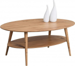 M2 Kollektion Phil kohvilaud, puit, pruun, pikkus 115 cm, laius 70 cm, k&otilde;rgus 42 cm