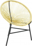 vidaXL Garden Acapulco tool Rattan tool Mehhiko tool Aiatool Rattan tool Relaxing tool Poly Rattan Beige