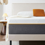 120 x 190 x 18 cm Memory Foam Medium Hardness 7 Zone Orange reverseeritud kahepoolne madrats 1 inimesele