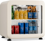 Klarstein Audrey Evo Getr&auml;nkekek&uuml;hlschrank 45 L - Getr&auml;nkek&uuml;hler mit Glast&uuml;r, LED-Beleuchtung, einstellbare Temperatuur 0-10 &deg;C, leiser Betrieb