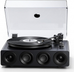 1 by ONE plaadim&auml;ngija integreeritud k&otilde;larid, Phono Preamp, Belt Drive, 33/45 RPM, MM Pickup, Bluetooth Input