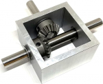Miter Gear 1 t&uuml;kk 1:1 diferentseeritud montaaži k&auml;igukast 90&deg; t&auml;isnurga ketta 1.25m 20 hammastega ketta 10mm v&otilde;lli nurgas p&ouml;&ouml;rlev hammasratas mehaaniline (V&auml;rv : 1)