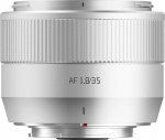 TTartisan AF 35 mm F1.8 II Auto Focus Lens Lightweight Design Compatible with Mirrorless Fuji X Mount Cameras (Silver)
