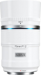 SIRUI Sniper 75 mm f/1.2 Autofocus Lens, Wide Angle APS-C Camera Lens, Z Mount Lens for Zfc, Z6, Z50, Z9 (Z Mount, White)