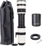 JINTU 420-1600 mm teleobjektiiv k&auml;sitsi fookusega Canon T7i T6 T6i T6s T7 T8i T3i, T4i, T5, T5i, SL2, 4000D 2000D 80D 90D 5D 6D 7D II 60D 750D D3500 D850 D850 D7500 D5600 D3400 D7200 D5500 jaoks