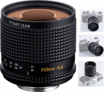 TTArtisan 250 mm F5.6 M42 Lens MF Full Format Refraction Lens Compatible with M42 Mount Cameras and Other Modern Cameras with Adapter