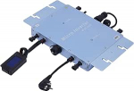 1200W DC28-50V MPPT PV Solar Grid Tie Micro Inverter moodul v&otilde;rgutoite Inverter veekindel moodulite reguleeritav aku t&uuml;hjendamine (sinine)