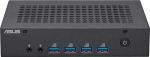 ASUS ExpertCenter PN43-BBN100MD Barebone Mini PC (Intel protsessor N100, integreeritud Intel UHD graafika, WiFi 6E, LAN, DisplayPort 1.4, 4X USB 3.2 Gen 1, ilma operatsioonis&uuml;steemita, passiivne jahutus)