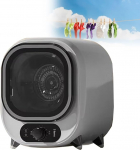 ELIKBH Condensation Tumble Dryer, Portable Mini Spin Dryer, 5 Drying Modes, 0.8 kg Load, Portable Mini Tumble Dryer, Mini Tumble Dryer, for Underwear (White)