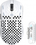 MAMBASNAKE M2 &uuml;likerge traadita m&auml;nguhiir, PAW3395PRO andur 40000 DPI, 41g s&uuml;sinikkiust, hiire spiraalkaabel, Tri-Mode 2.4G/Bluetooth/Wired, 100M kl&otilde;psu, Cloud Driver, ergonoomiline disain