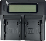 Dual LCD kaamera aku kiirlaadija BP-A30 BP-A60 BP-A90 akule, CG-A10 CG-A20 laadija asendaja ja EOS C200, EOS C200B, EOS C220B, XF705 4K UHD, EOS C300 Mark II PL CEOS kaameratele.