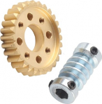 Worm Gear, 6mm Bore hammasratas v&otilde;lli, Worm Speed Reducer, k&otilde;rge p&ouml;&ouml;rdemoment, iselukustuv mootori sisemise ajami tarvikud