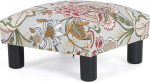 Joveco 15 Inch Footstool, Small Ottoman, Padded Footstool and Ottoman, Small Footrest, Pet Stairs for High Beds, Lightweight and Portable (Boho Floral Pattern)