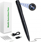 Sprfuk Mini Camera Mini Surveillance Camera 32GB 1080P Ultra Portable HD Small Surveillance Camera with Motion Detection for Home Office Business Meeting with 5 Ink Fills Inc