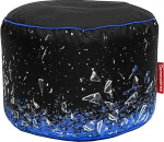 Gamewarez Arctic X-Ray Station Stool, m&auml;ngutool, jalgpink m&auml;ngimiseks, k&uuml;ljetaskuga, vastupidav ja rebenemiskindel, valmistatud Saksamaal, sinine