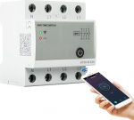 Jadeshay WiFi taimeri GTS8-W Intelligentne WiFi taimeri koos rakenduse juhtimisega, nutikas kodu kaugjuhtimispuldi l&uuml;liti taimeri Tuya App AC220V 4P 63A poolt