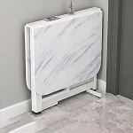 Slim Console Hallway Table Massiivpuidust kokkupandav laud S&ouml;&ouml;gilaud v&auml;ikestesse ruumidesse Laiendatav multifunktsionaalne k&ouml;&ouml;k ja elutoa m&ouml;&ouml;bel Ruumis&auml;&auml;stlik diivanilaua taga olev ruumi s&auml;&auml;stev laud