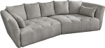 Riess Ambiente Modern Big Diivan Royal - 295 cm - Boucl&eacute; Spring Core XXL Diivan koos pehmendusega Diivan Living Landscape