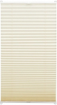 Gardina pleated blind for clamping, opaque folding blind, all mounting parts included., 60 x 130 cm