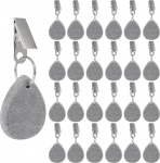 MUXHEL 24 lauakattega raskuste komplekt, 3,5 x 4,5 cm lauakattega raskused v&auml;litingimustes kasutamiseks, lauakattega raskused, lauakattega raskused v&auml;litingimustes, lauakattega raskused