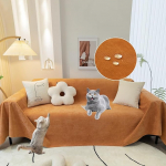 STACYPIK Veekindel diivanikate Libisemiskindel kriimustusvastane diivanikate sektsioonilise diivani m&ouml;&ouml;bli kaitsja 3 padjale diivanile pestav lemmikloomadele s&otilde;bralik paks diivanikate elutuppa 180x334