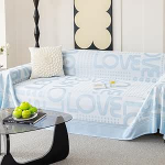 Pevfeciy Eisseide Sofa &Uuml;berzug 180x150 cm Sofabezug Sommer Sofa&uuml;berwurf Doppelseitige Sofa Cover Couch &Uuml;berwurf Geeignet f&uuml;r L Form U Form und Ecksofas