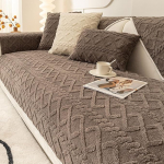 HUHJYUGE Pluusne diivanikate 1/2/3/4 istekoha diivanikate, universaalne libisemisvastane diivanikaitsja, superpehme diivanivaip, pestav, lastele, lemmikloomadele, koertele, kassidele, 1 tk (E90 x 160 cm)